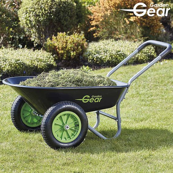 Garden Gear Two Wheeled Wheelbarrow